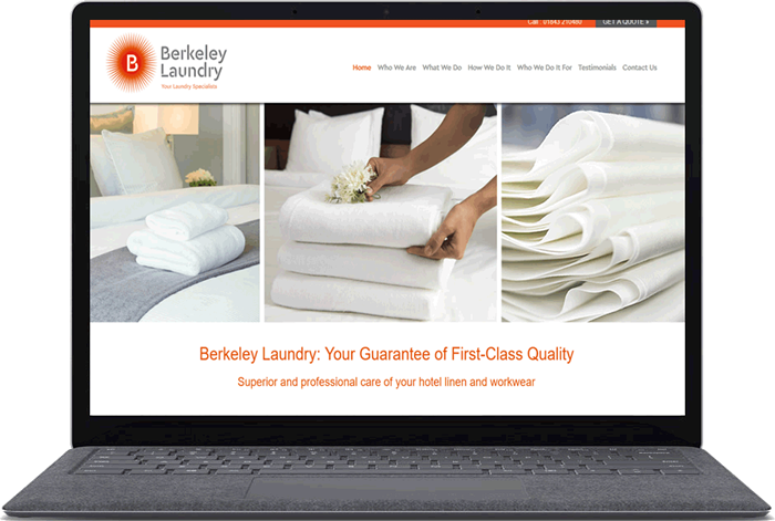Berkeley Laundry Website