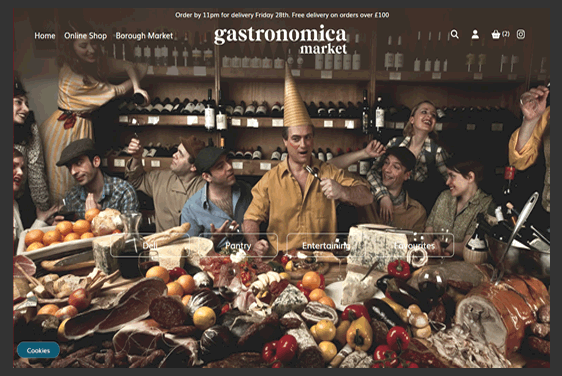 Gastronomica Market Website